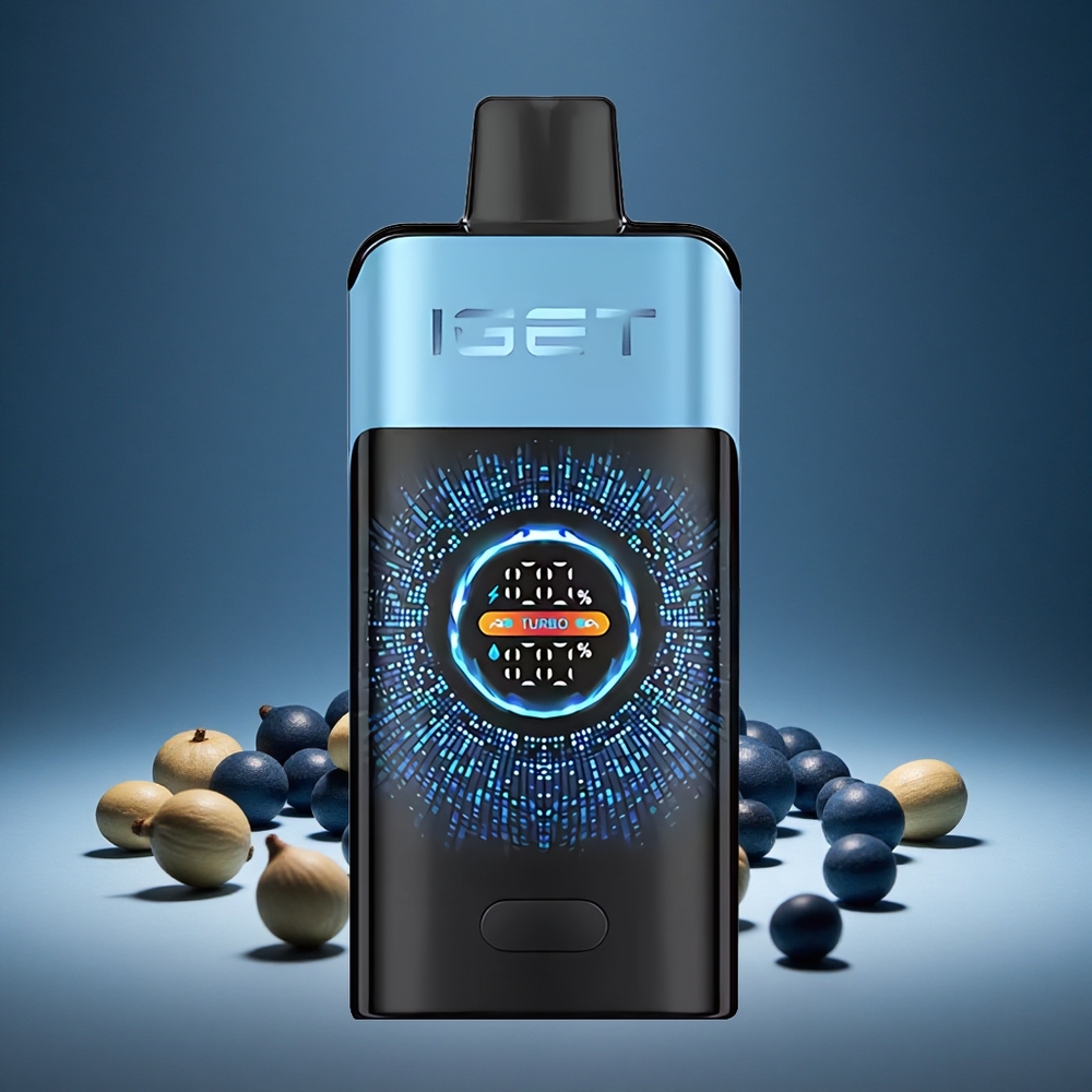 IGET ONE 12000 Puffs Blue Monster Disposable Vape with 2700mAh Battery & Curved Screen