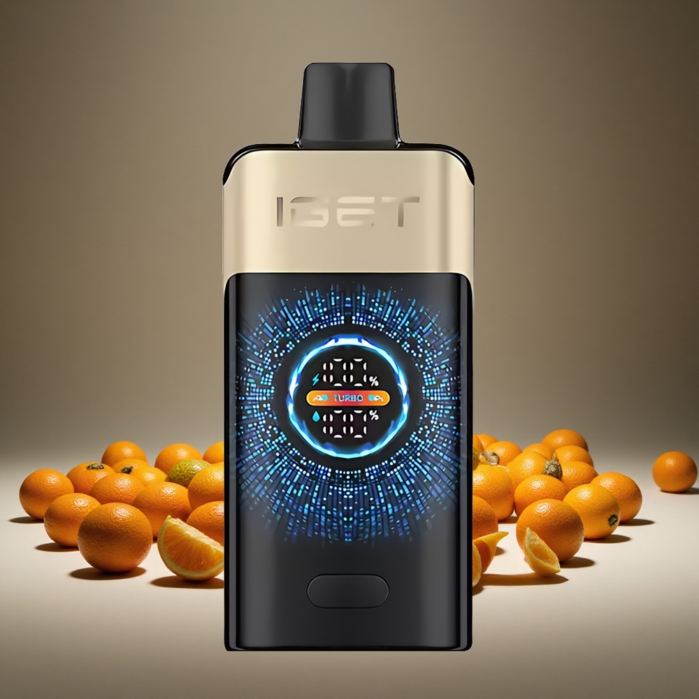 IGET ONE 12000 Puffs Disposable Vape Tropical Orange Monster 2700mAh Battery 0.6ohm Dual Mesh