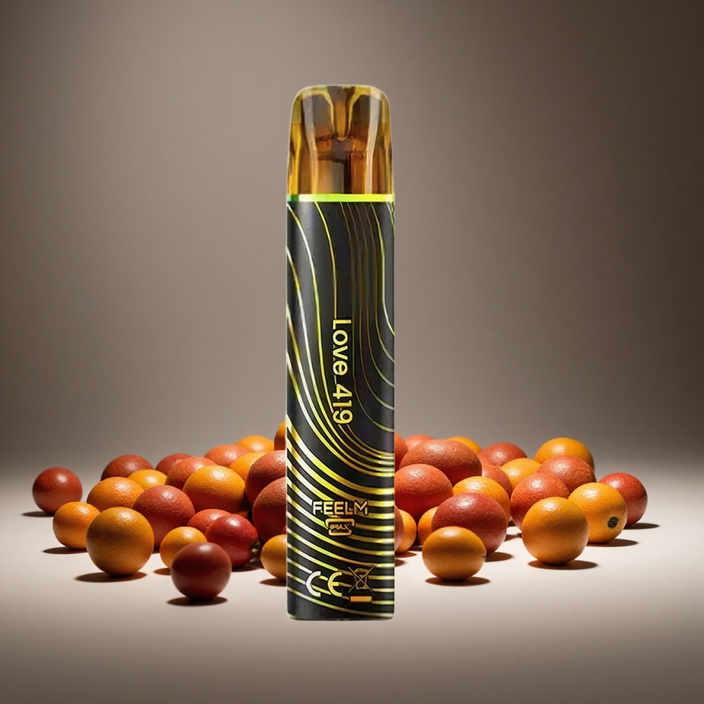 JNR Black&Golden 800 Puffs Disposable Vape Sour Apple Ice 550mAh Battery 2ml E-liquid 2% Nicotine TPD