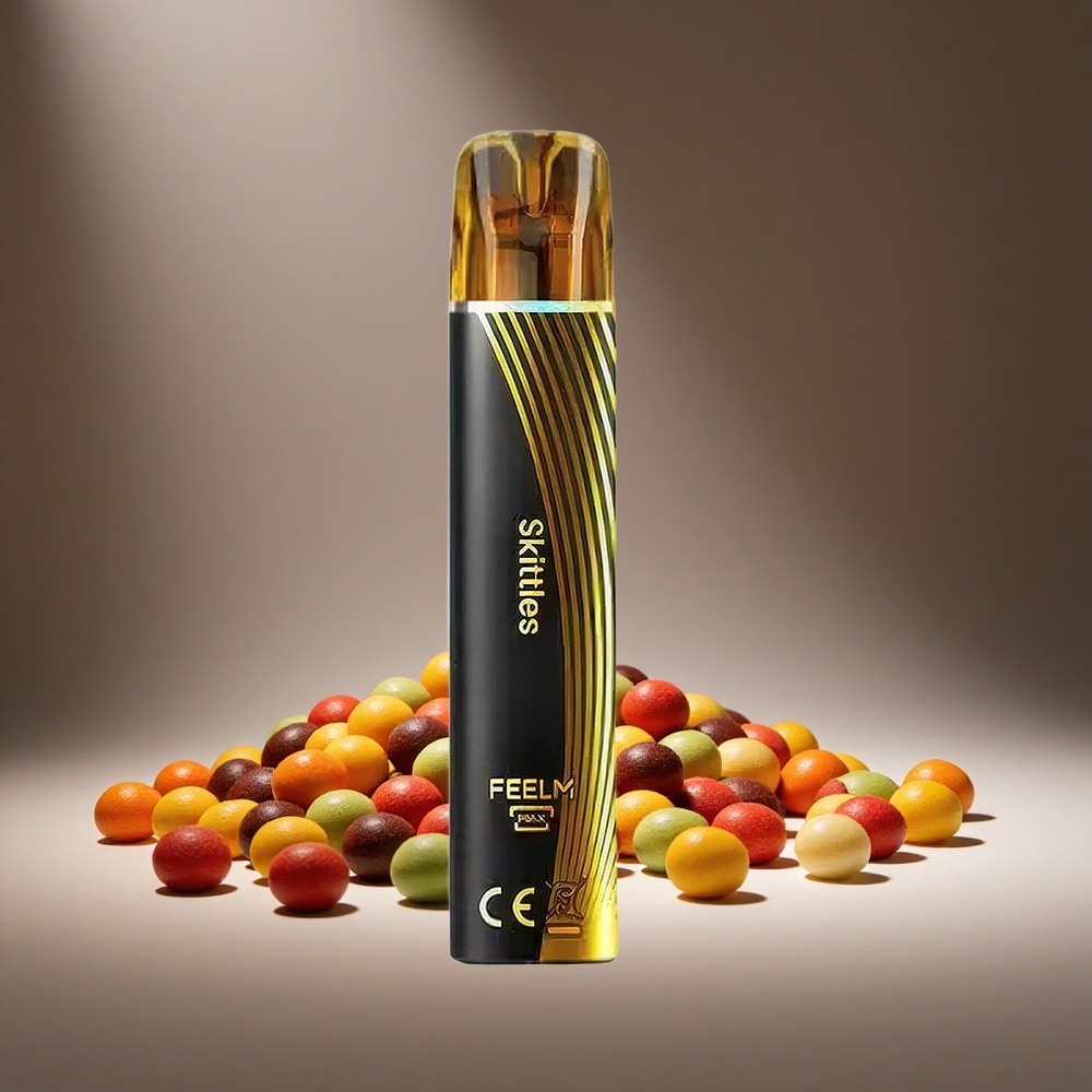 JNR Black&Golden 800 Puffs Skittles Disposable Vape 550mAh Battery 2ml E-liquid 2% Nicotine