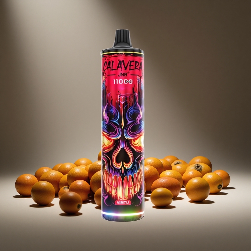 JNR Calavera 11000 Puffs Disposable Vape with Type-C Charge, 850mAh Battery, 21ml E-liquid, 1.0ohm Mesh, 0%/2%/5% Nicotine