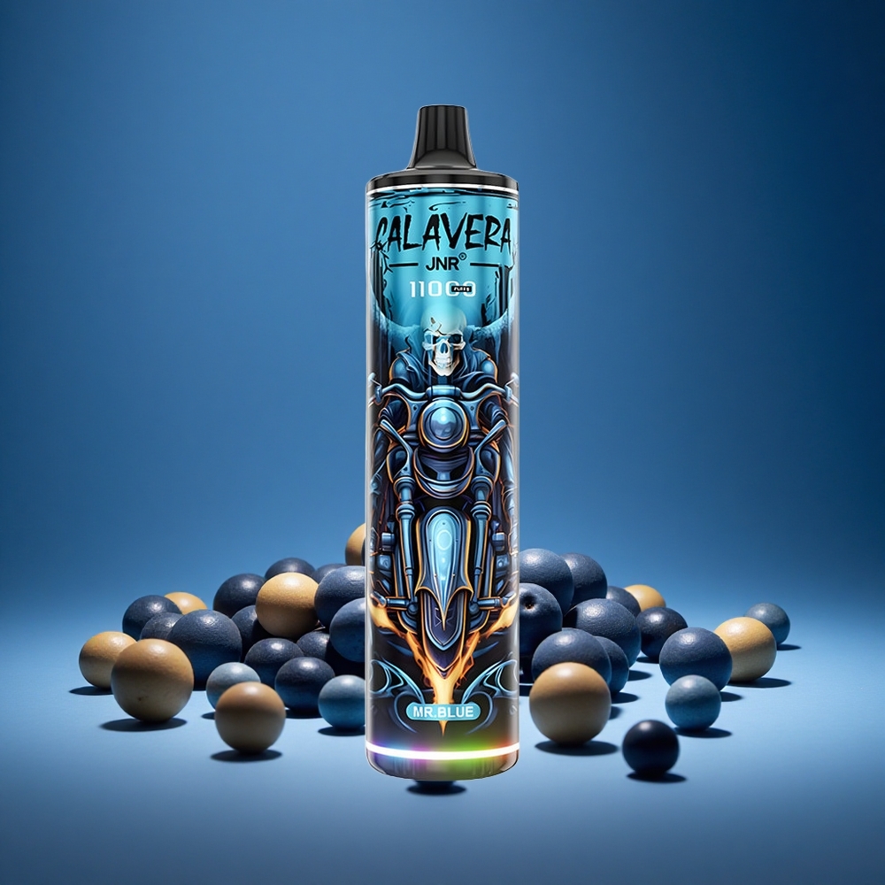 JNR Calavera 11000 Puffs Mr Blue Disposable Vape, 850mAh Battery, 21ml E-liquid, 1.0ohm