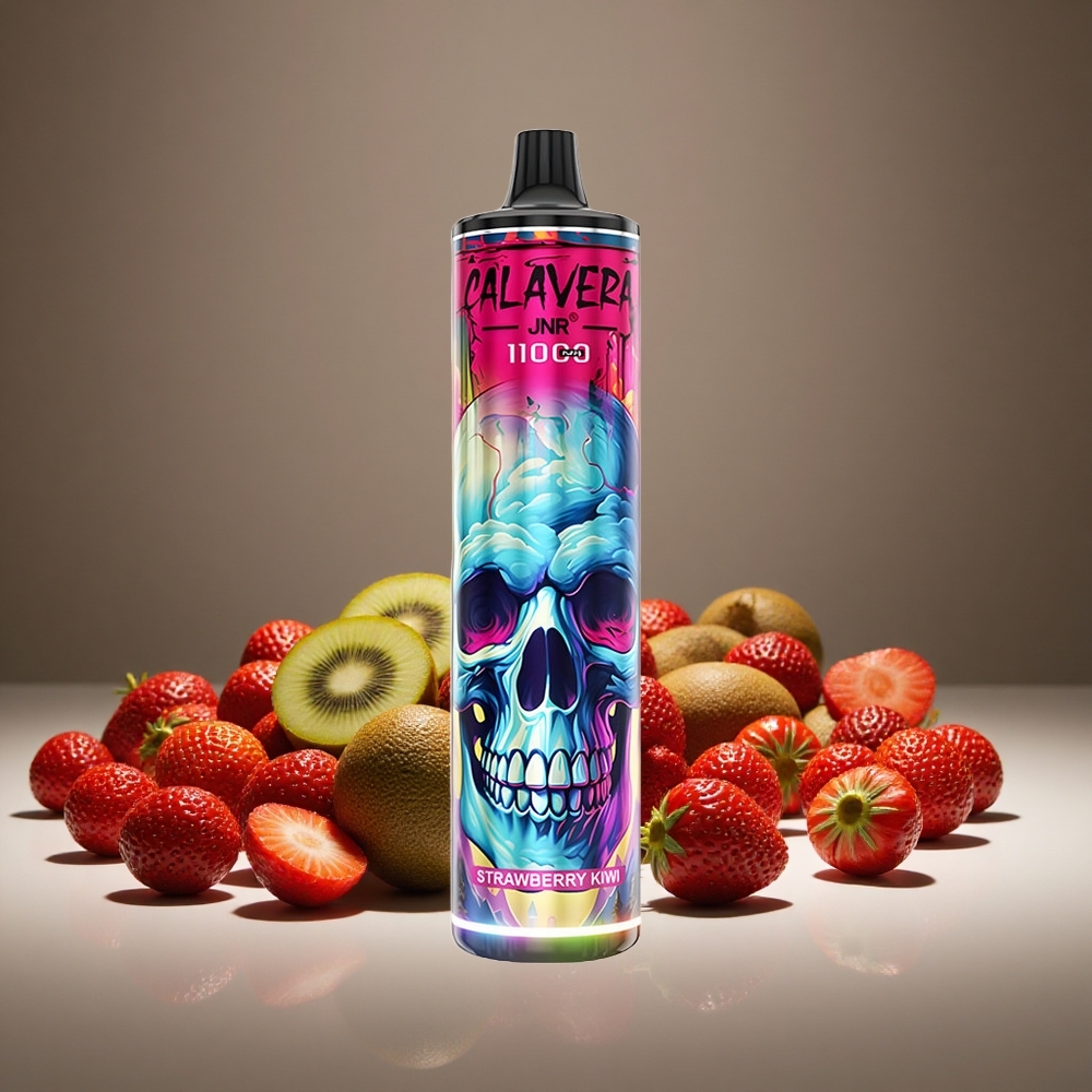 JNR Calavera 11000 Puffs Strawberry Kiwi Disposable Vape 850mAh Battery 21ml E-liquid 1.0ohm