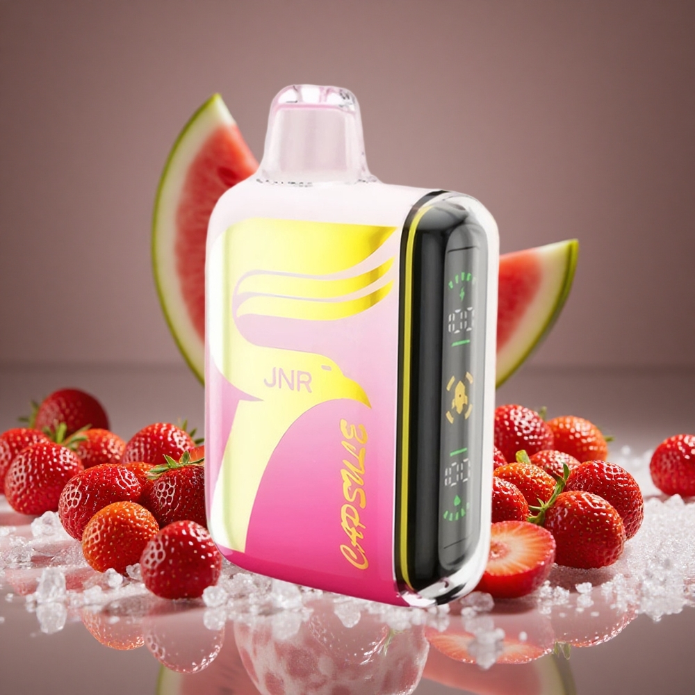 JNR Capsule 15000 Puffs Strawberry Watermelon Ice 20ml E-liquid 850mAh Battery 20W Dual Mesh