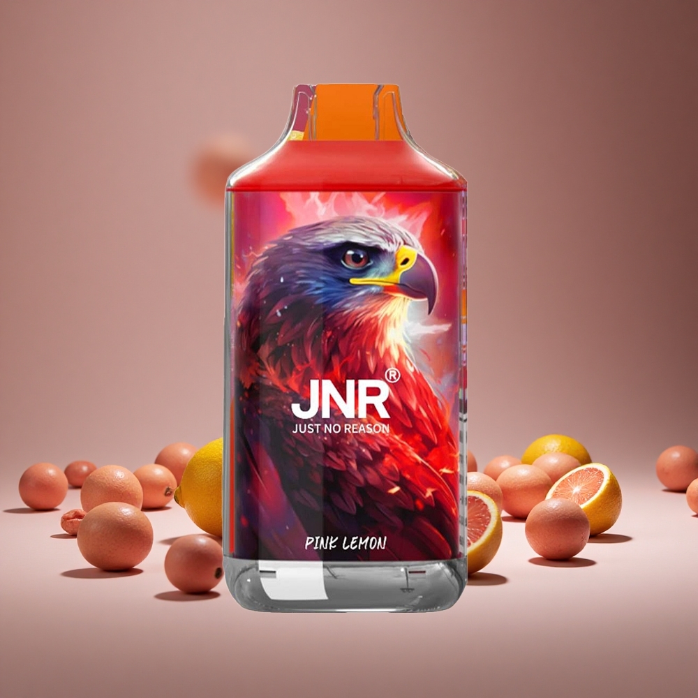 JNR Falcon 16000 Puffs Pink Lemon Disposable Vape 22ml E-liquid 850mAh Battery Dual Mesh