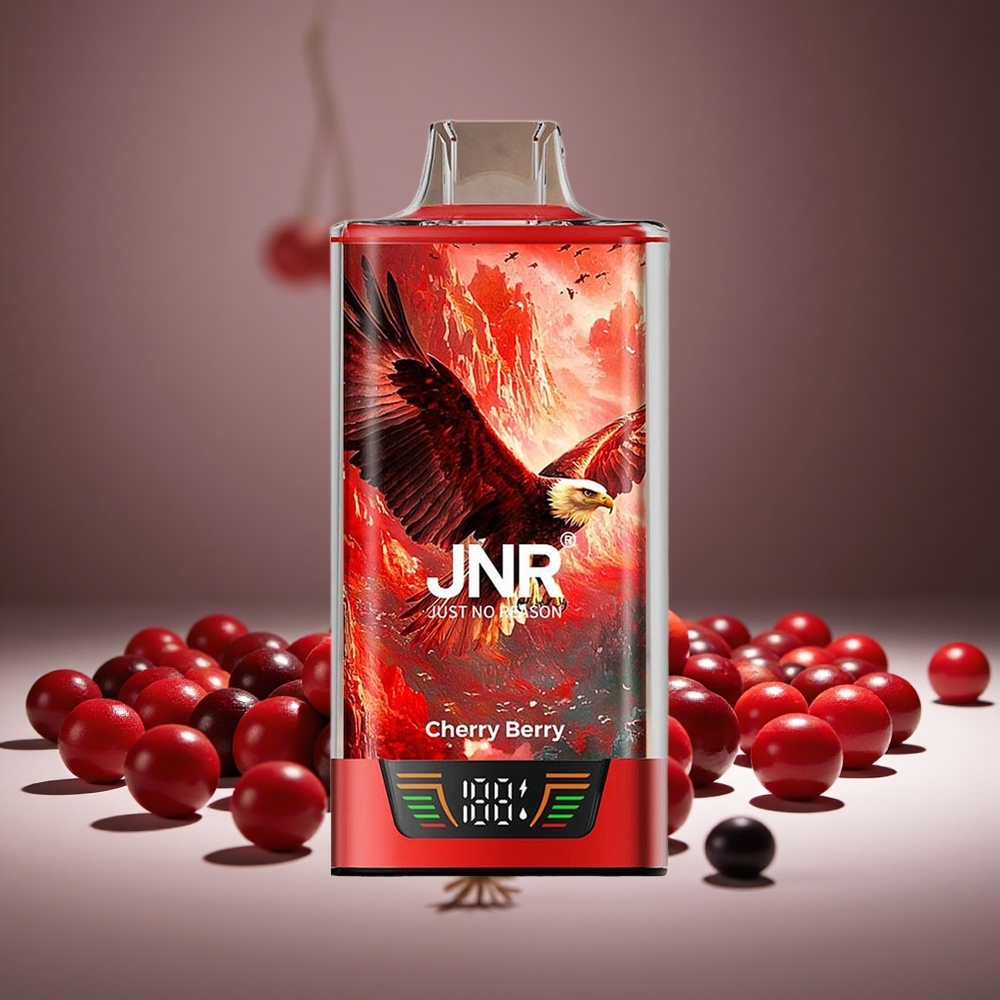 JNR Falcon Pro 28000 Disposable Vape Cherry Berry 30ml E-liquid 5% Nicotine 950mAh Battery
