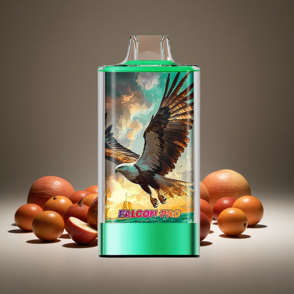 JNR Falcon Pro 28000 Disposable Vape Double Apple 30ml E-liquid 5% Nicotine Smart Display