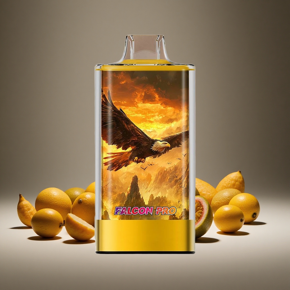 JNR Falcon Pro 28000 Mango Passion Fruit 30ml E-liquid 5% Nicotine Smart Display Dual Mesh