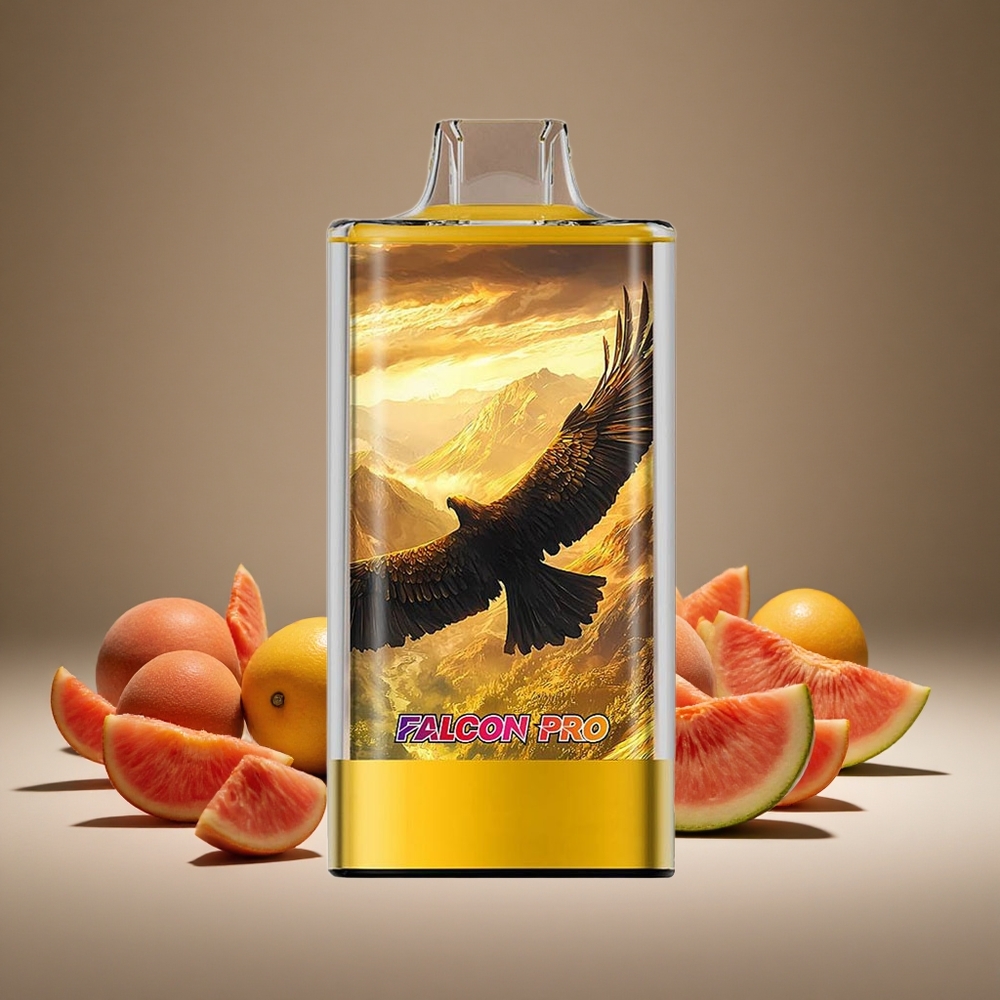 JNR Falcon Pro 28000 Peach Mango Watermelon 30ml E-liquid 5% Nicotine Smart Display