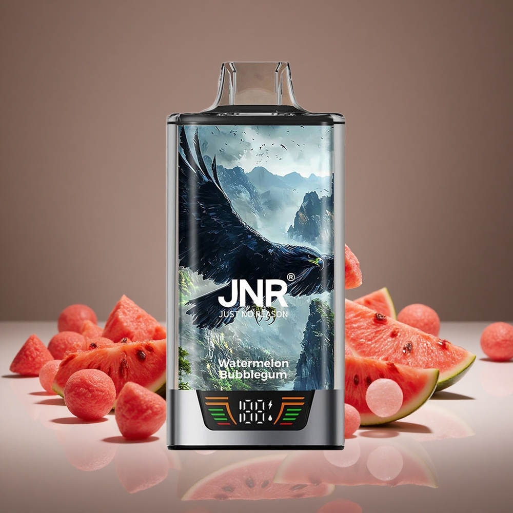 JNR Falcon Pro 28000 Puffs Watermelon Bubblegum 30ml E-liquid 5% Nicotine USB-C
