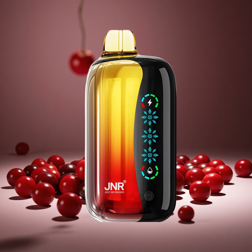 JNR Flex Ice 21000 Puffs Cherry Cola Disposable Vape 26ml E-liquid 1.2 Ohm Dual Mesh 1000mAh Battery Type-C Charge