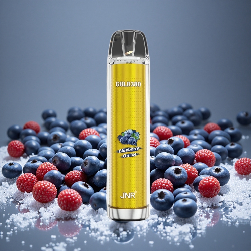 JNR Glod380 6000 Puffs Blueberry On Ice 1500mAh Battery 13ml E-liquid 0%/2%/5% Nicotine
