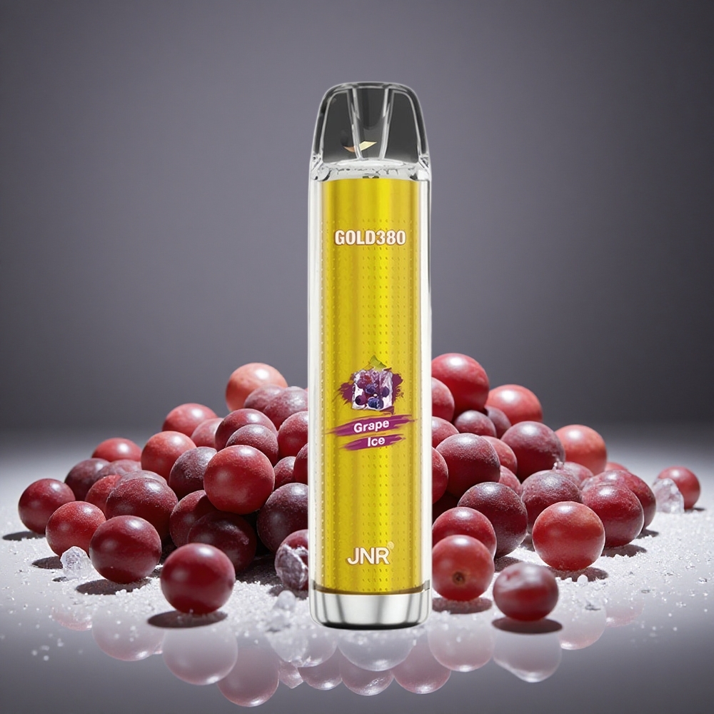 JNR Glod380 6000 Puffs Grape Ice 1500mAh Battery 13ml E-liquid 0%/2%/5% Nicotine