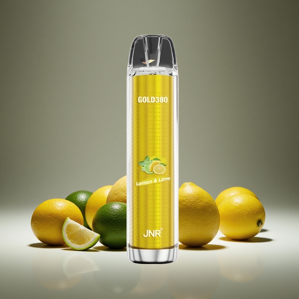 JNR Glod380 6000 Puffs Lemon Lime Disposable Vape 1500mAh Battery 13ml E-liquid 0%/2%/5% Nicotine