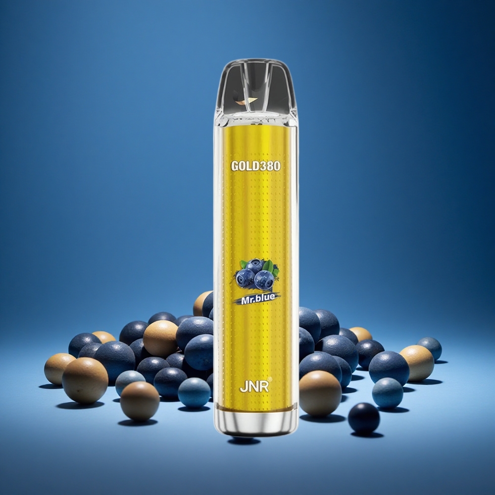 JNR Glod380 6000 Puffs Mr Blue Disposable Vape 1500mAh Battery 13ml E-liquid 0%/2%/5% Nicotine