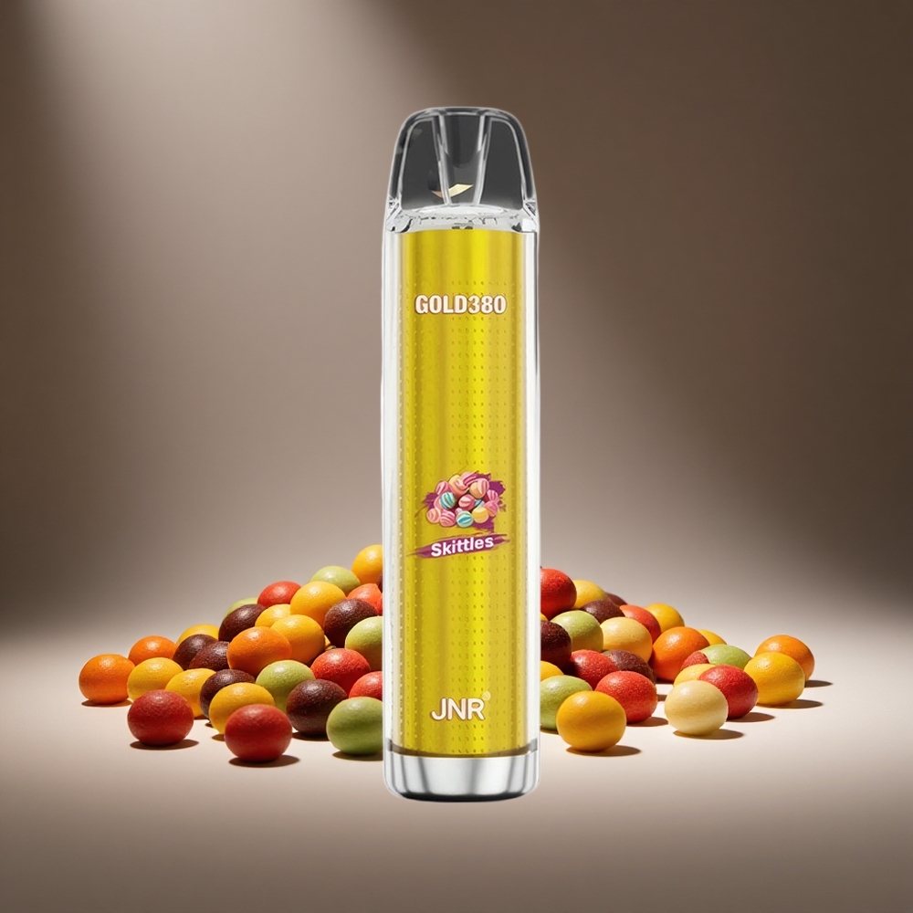 JNR Glod380 6000 Puffs Skittles Disposable Vape 1500mAh Battery 13ml E-liquid 0%/2%/5% Nicotine