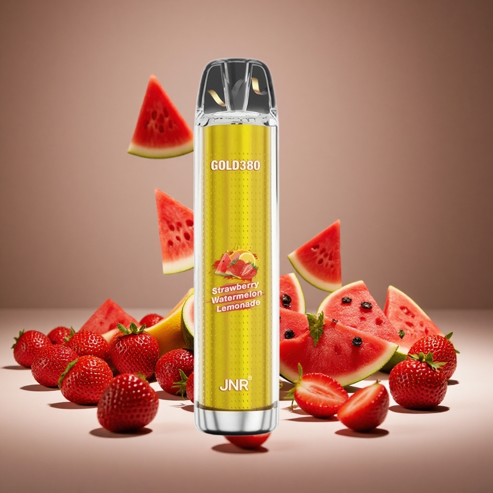 JNR Glod380 6000 Puffs Strawberry Watermelon Lemonade 1500mAh Battery 13ml E-liquid 0%/2%/5% Nicotine