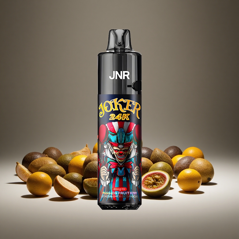 JNR Joker 24000 Puffs Passion Fruit Kiwi 2+10ml E-liquid Refillable 800mAh Battery