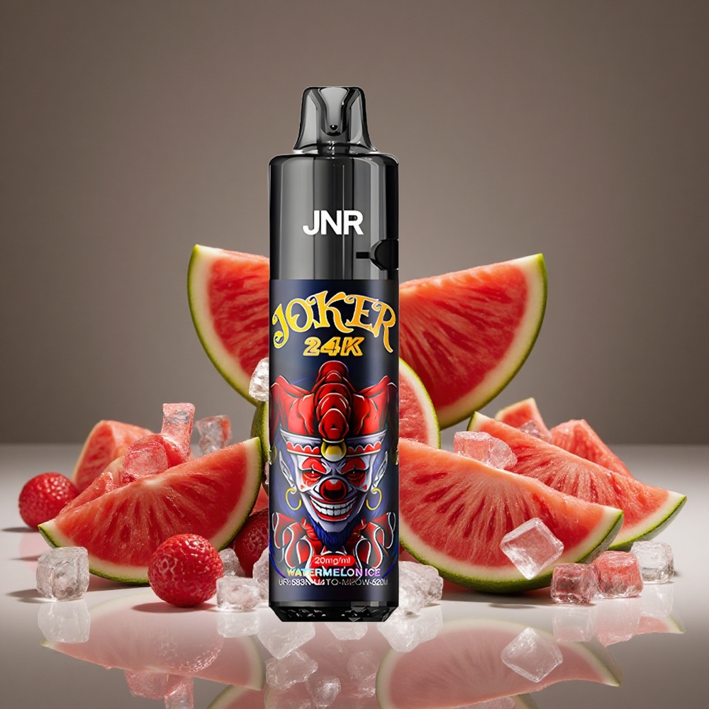 JNR Joker 24000 Puffs Watermelon Ice Disposable Vape 2+10ml E-liquid Refillable 800mAh Battery