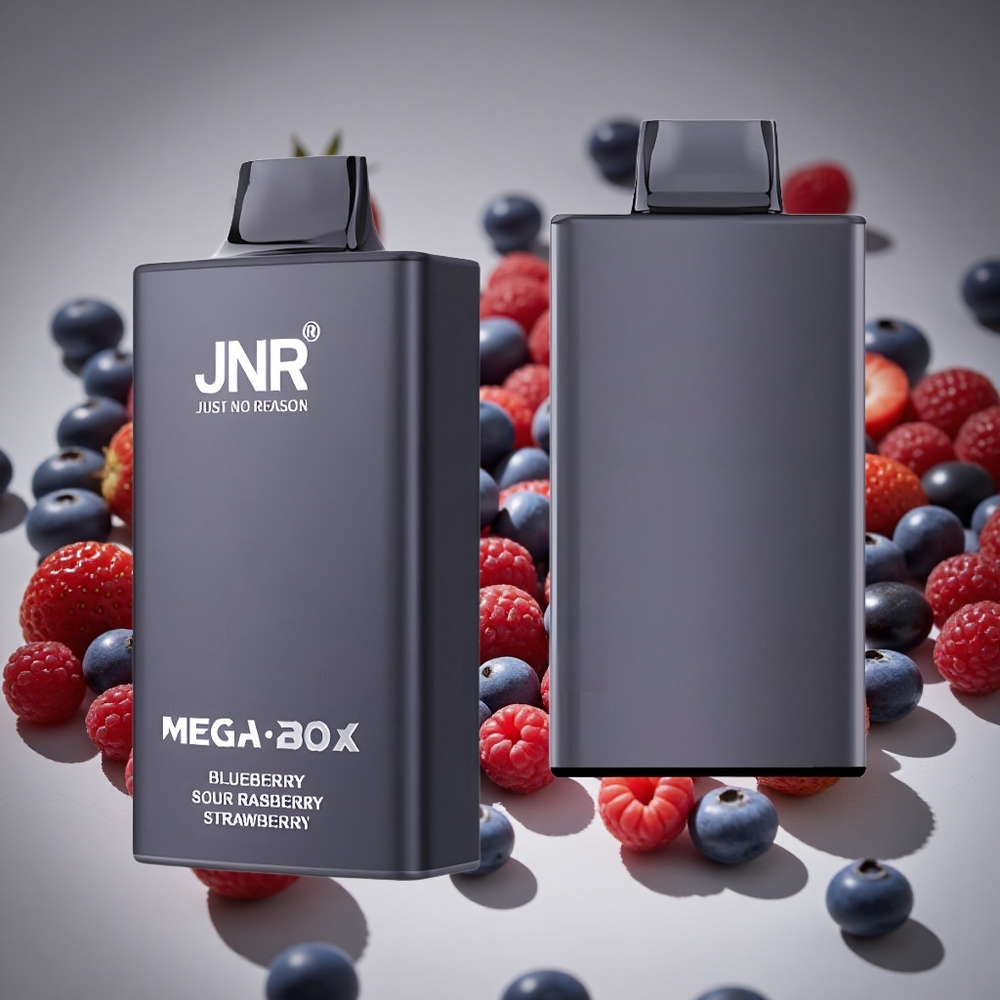 JNR Mega Box 25000 Puffs Blueberry Sour Raspberry Strawberry 30ml E-liquid 850mAh Battery