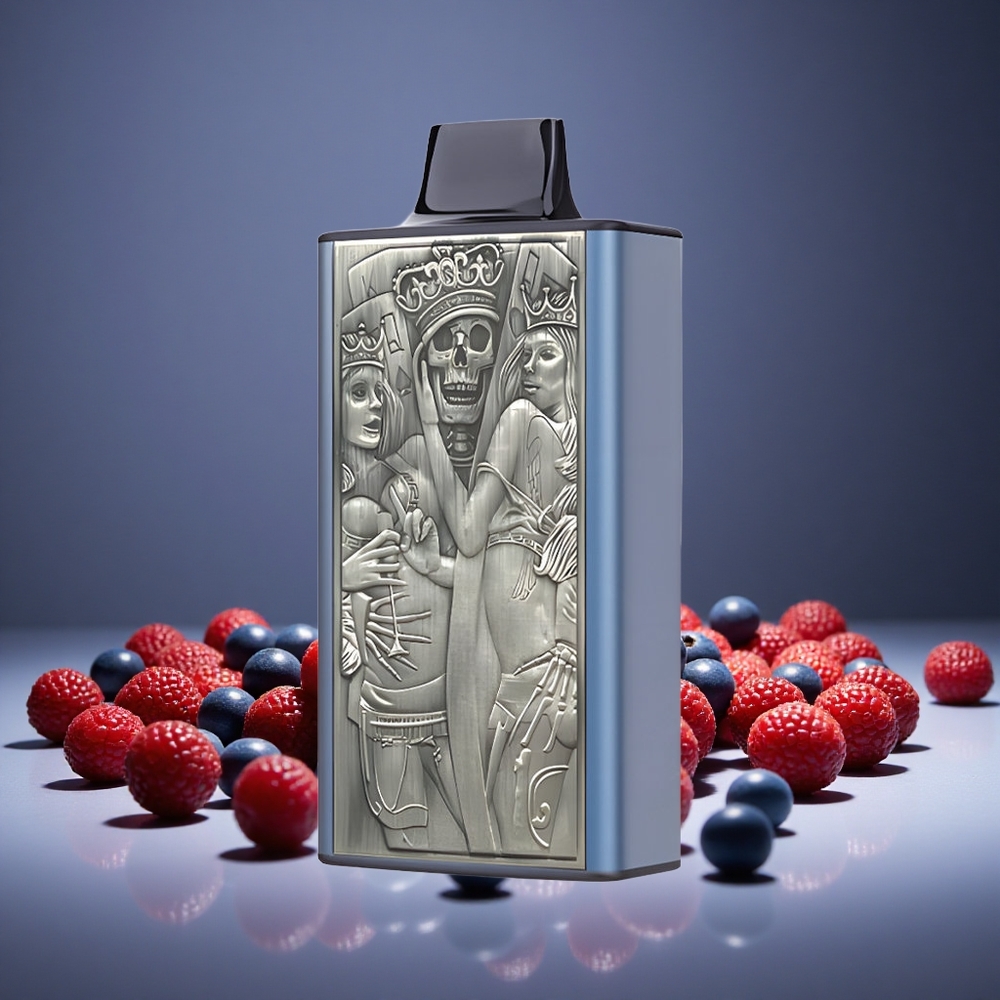 JNR Mega Box 25000 Puffs Disposable Vape Blue Razz Cherry 30ml E-liquid 850mAh Battery