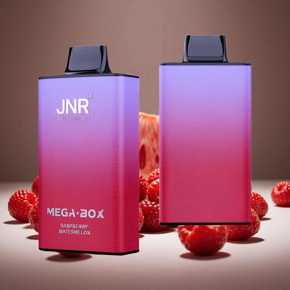 JNR Mega Box 25000 Puffs Raspberry Watermelon Disposable Vape 30ml E-liquid 2% Nicotine