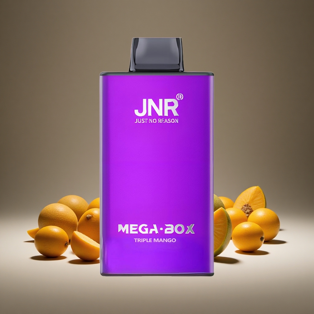 JNR Mega Box 25000 Puffs Triple Mango Disposable Vape 30ml E-liquid 850mAh Battery Dual Mesh