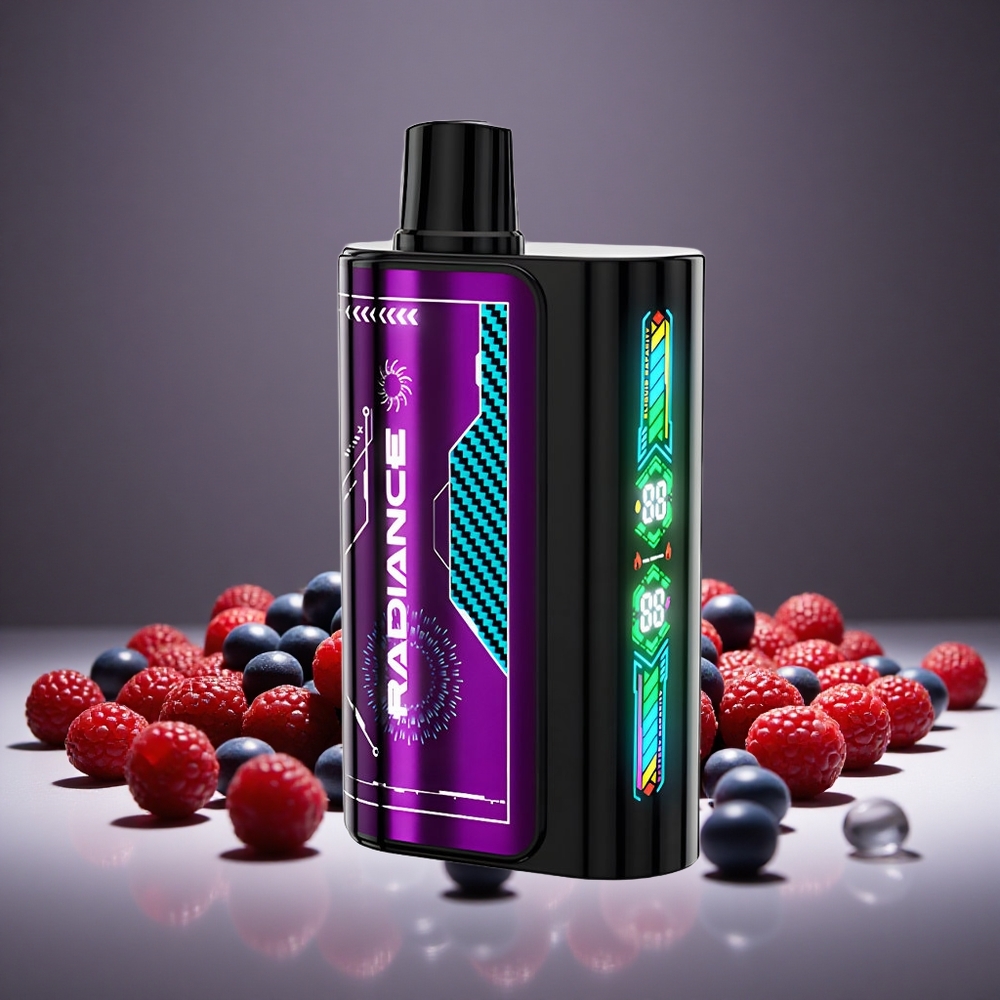 JNR Radiance 31000 Puffs Blueberry Sour Raspberry 28ml E-liquid 950mAh Battery Dual Mesh