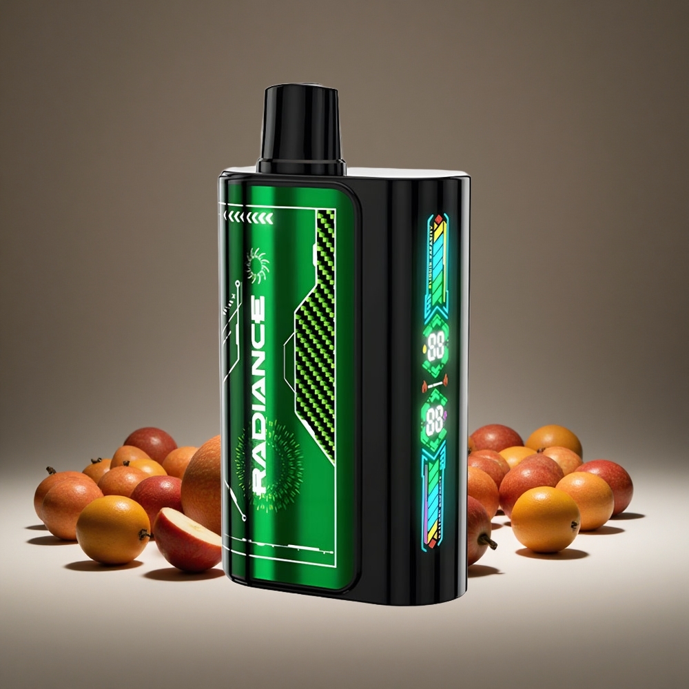 JNR Radiance 31000 Puffs Double Apple Disposable Vape 28ml E-liquid 2% Nicotine Dual Mesh Coil