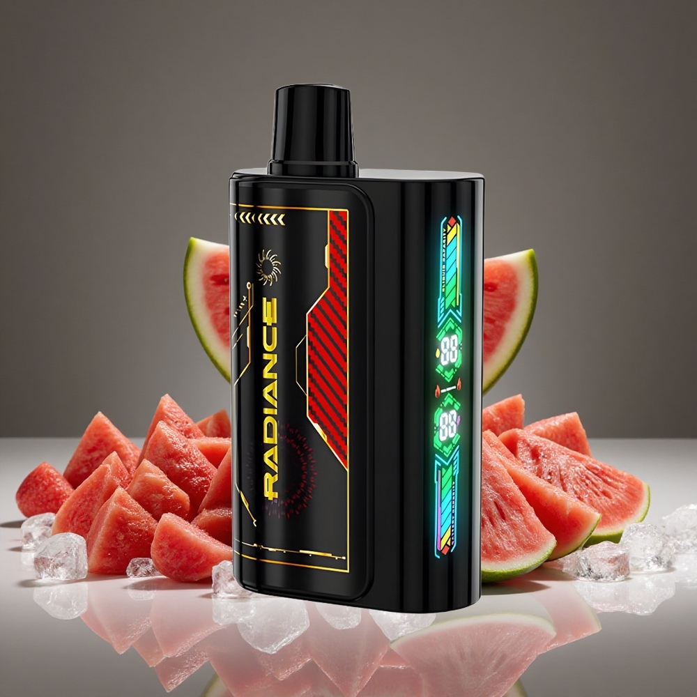 JNR Radiance 31000 Puffs Watermelon Ice 28ml E-liquid Dual Mesh 950mAh Battery Type-C Charge