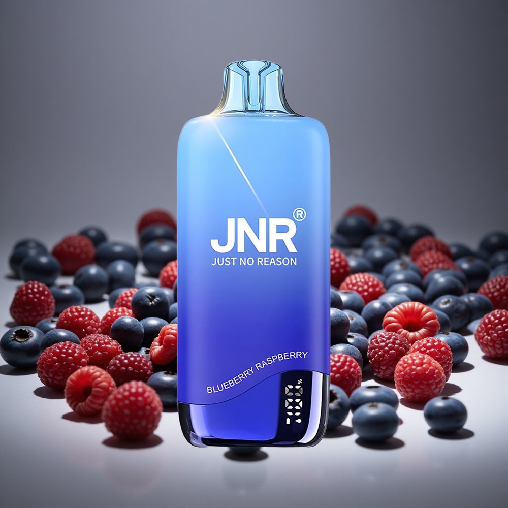 JNR Rainbow 10500 Puffs Disposable Vape Blueberry Raspberry 18ml E-liquid 0%/2%/5% Nicotine 600mAh Battery