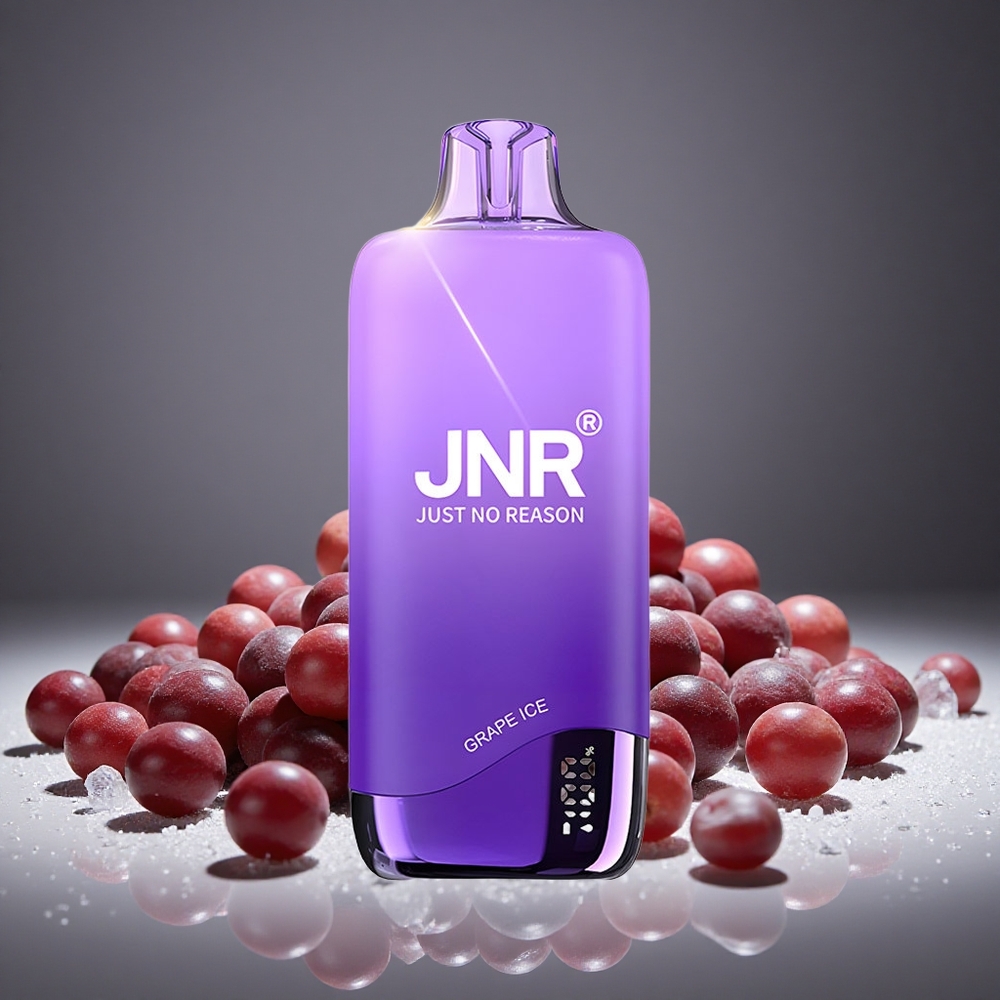 JNR Rainbow 10500 Puffs Grape Ice 18ml E-liquid 600mAh Battery 0.8ohm USB-C