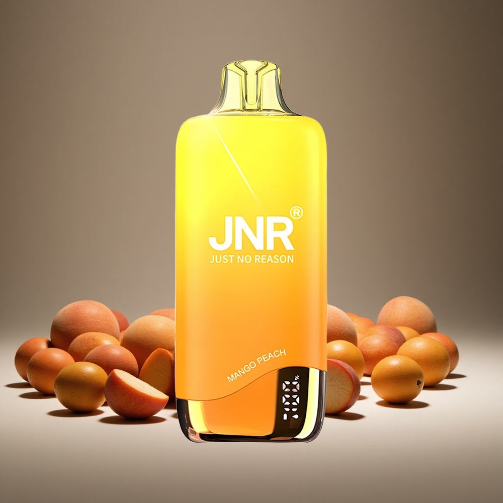 JNR Rainbow 10500 Puffs Mango Peach 18ml E-liquid 600mAh Battery USB-C Disposable Vape