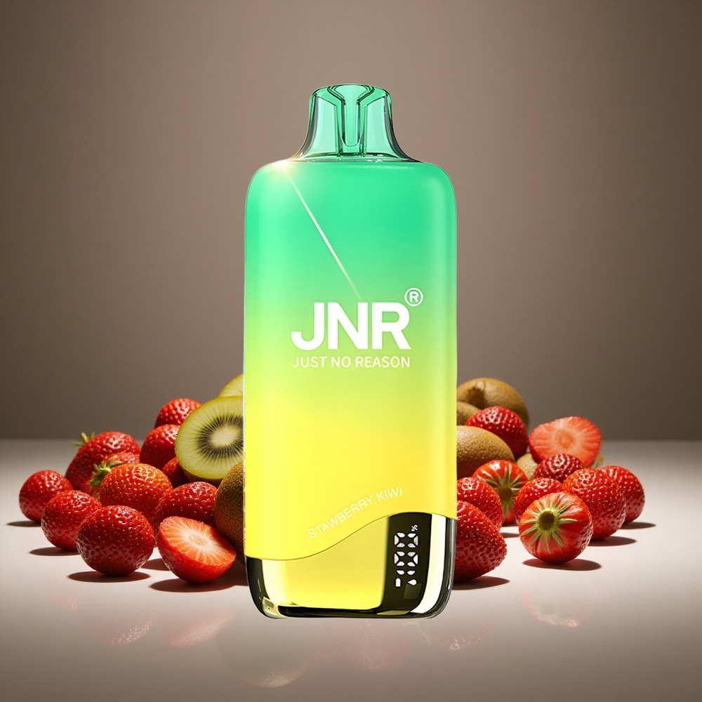 JNR Rainbow 10500 Puffs Strawberry Kiwi 18ml E-liquid 600mAh Battery USB-C Disposable Vape