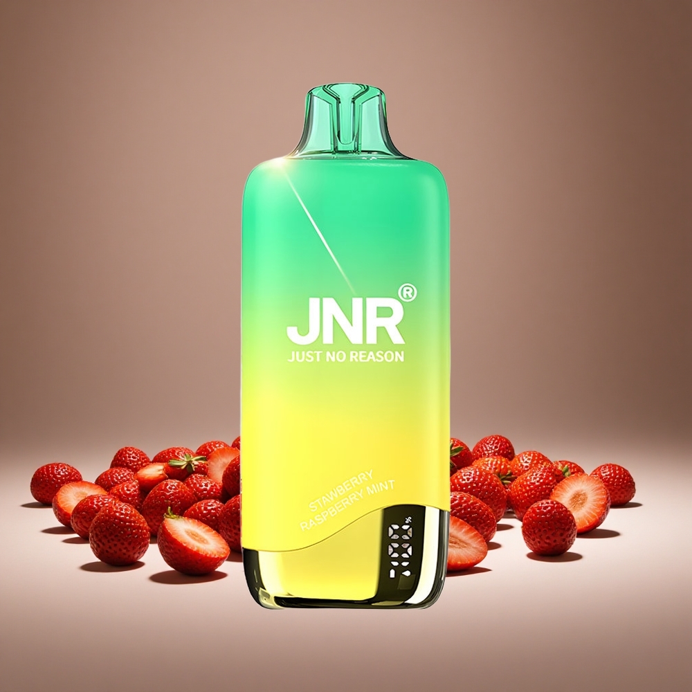 JNR Rainbow 10500 Puffs Strawberry Peachmint 18ml E-liquid 0%/2%/5% Nicotine 600mAh Battery USB-C