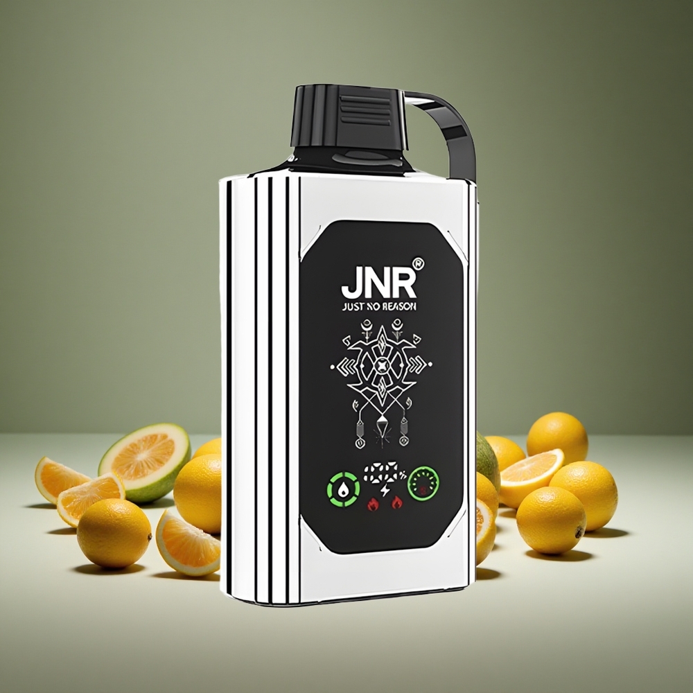 JNR Shisha Hookah 20500 Puffs Double Melon Mint HD Display 1000mAh Battery Dual Mesh Coil Type-C Charge 0%/2%/5% Nicotine