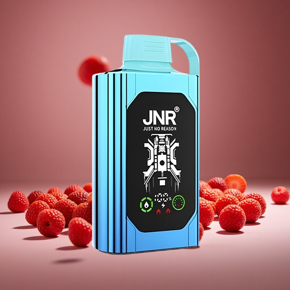 JNR Shisha Hookah Box 20500 Puffs Strawberry Raspberry Candy 25ml E-liquid 1000mAh Battery Dual Mesh Coil Type-C Charge