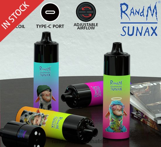 RandM Sunax 21000 Airflow Control Pod Replaceable Vape Device 1Pc D8842N274 Mr Blue RandM vape cape town