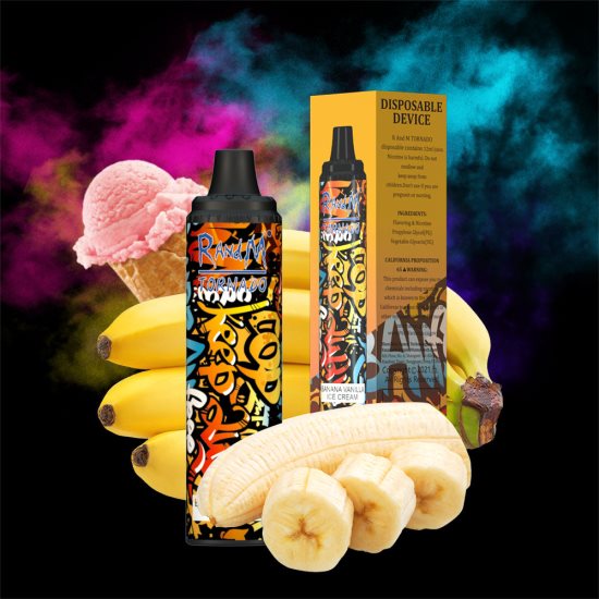 RandM Tornado 6000 Airflow Control Vape Pod Device 1Pc D8842N286 Fruit Fusion RandM vape store