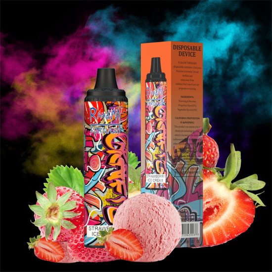 RandM Tornado 6000 Airflow Control Vape Pod Device 1Pc D8842N286 Fruit Fusion RandM vape store