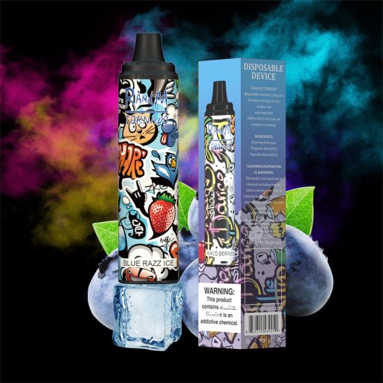 RandM Tornado 6000 Airflow Control Vape Pod Device 1Pc D8842N286 Fruit Fusion RandM vape store