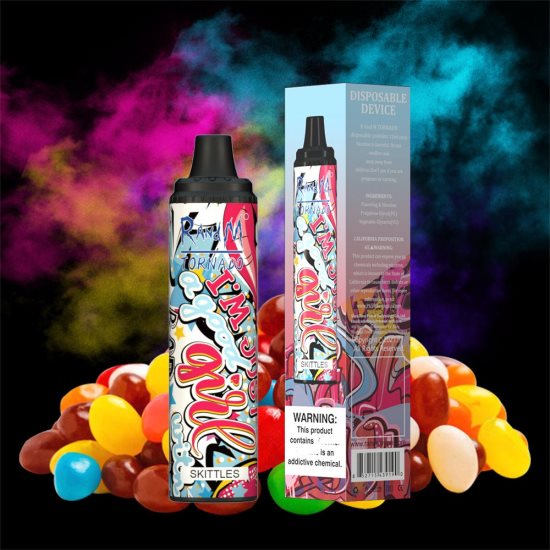 RandM Tornado 6000 Airflow Control Vape Pod Device 1Pc D8842N286 Fruit Fusion RandM vape store