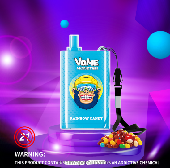 RandM Vome Monster 10000 Airflow Control Vape Pod Device 1Pc D8842N278 Mixed Berries RandM vape buy online