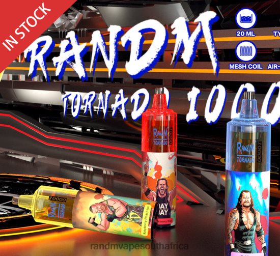 RandM Tornado 10000 Airflow Control Vape Device 1Pc D8842N113 Blue Razz RandM online shop