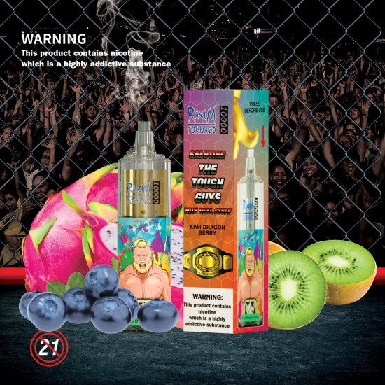 RandM Tornado 10000 Airflow Control Vape Device 1Pc D8842N114 Drvimto RandM vape cape town
