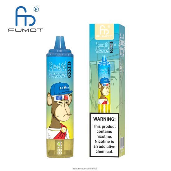 Fumot RandM Tornado 15000 Vape Device With Battery And Ejuice Display Version 2 D8842N37 Ice Pop RandM vape online