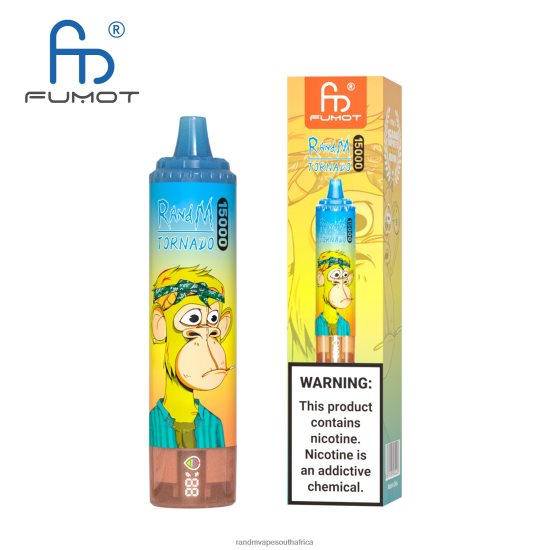 Fumot RandM Tornado 15000 Vape Device With Battery And Ejuice Display Version 2 D8842N37 Ice Pop RandM vape online