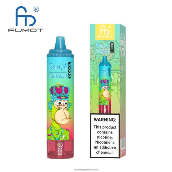 Fumot RandM Tornado 15000 Vape Device With Battery And Ejuice Display Version 2 D8842N37 Ice Pop RandM vape online
