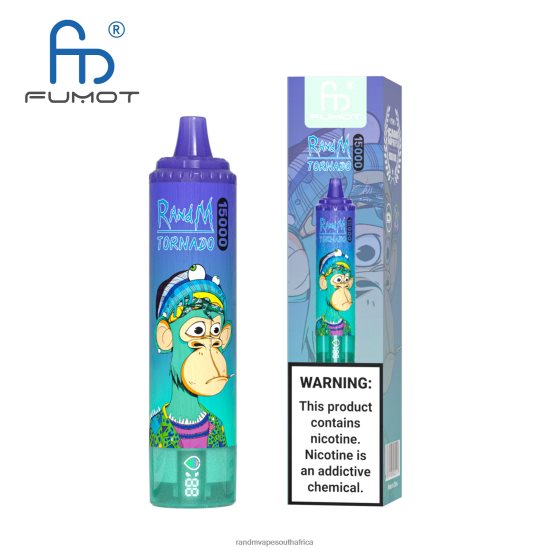 Fumot RandM Tornado 15000 Vape Device With Battery And Ejuice Display Version 2 D8842N37 Ice Pop RandM vape online