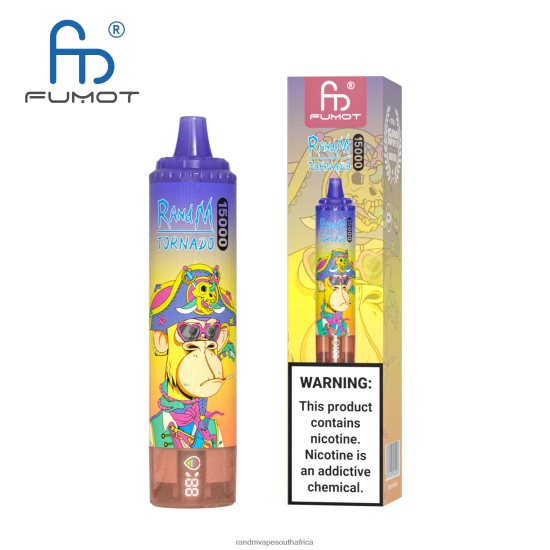 Fumot RandM Tornado 15000 Vape Device With Battery And Ejuice Display Version 2 D8842N37 Ice Pop RandM vape online